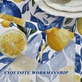 thumbnail image 7 of Summer Tablecloth 60" x 84" Rectangle, Lemon Leaves Table Cloths Spill-Proof Stain Resistant Wrinkle Free Table Cover for Dining, Party, Picnic, 7 of 7