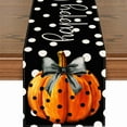 thumbnail image 7 of MOQIN Halloween Decorations Ghost Pumpkin Cat Boo Halloween Table Runner, Bat Seasonal Fall Kitchen Dining Table Decoration for Home Party Decor 13x108 Inch, 7 of 7