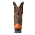 thumbnail image 5 of El General Men's Exotic Caiman Belly Cowboy Boots - Cognac 45080, 5 of 6