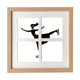 thumbnail image 1 of Pantalla de escritorio de pared Unbranded Esqui invierno deporte azul Marco 27.8 x 27.8 cm, 1 of 4