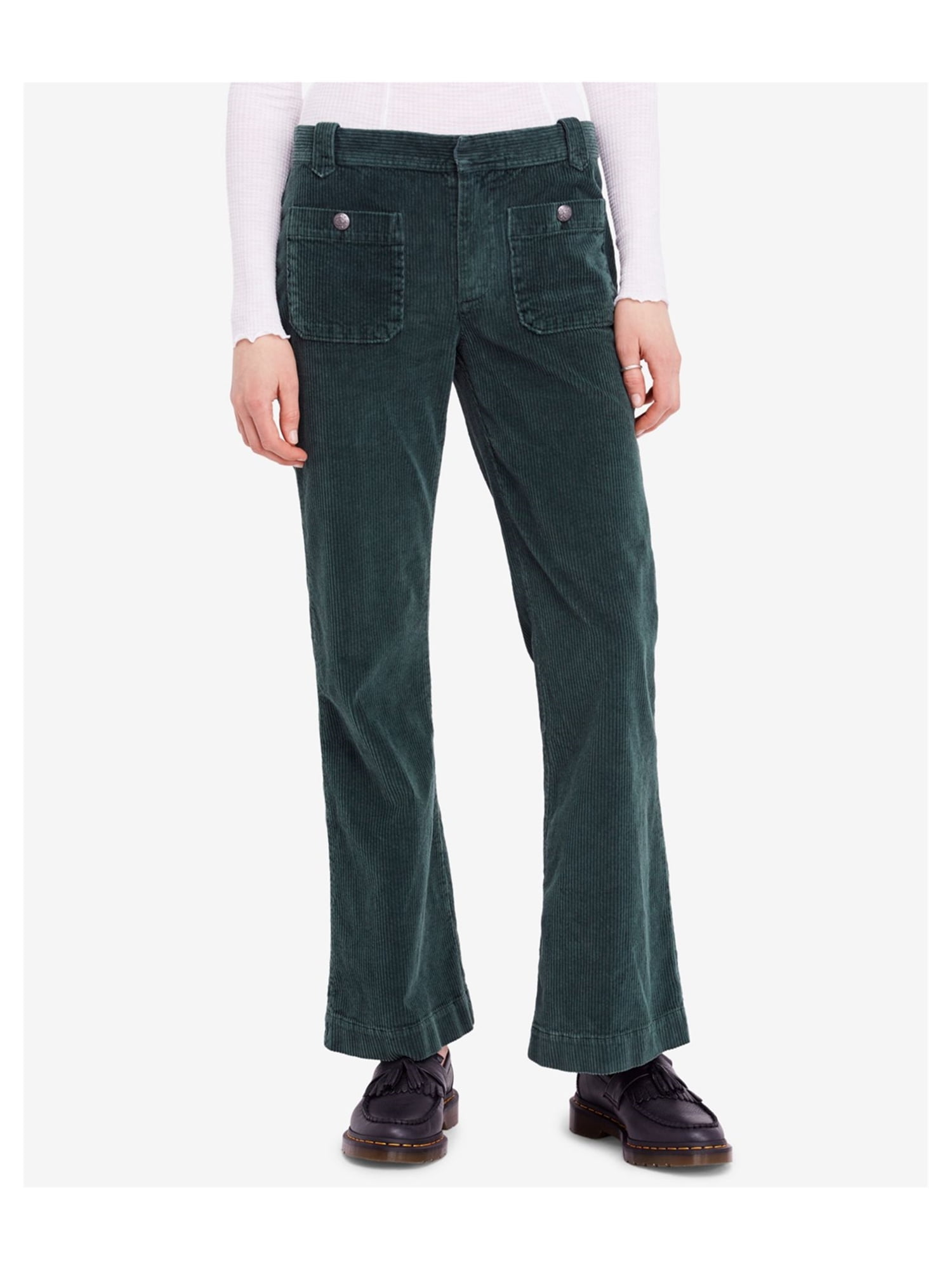 green corduroy pants womens