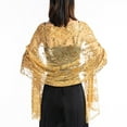 thumbnail image 2 of Chal de lentejuelas para vestido de novia, vestido de noche, chal cheongsam, chal de dama de honor, bufanda para mujer, 2 of 6
