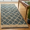 thumbnail image 2 of SAFAVIEH Natural Fiber Ingram Geometric Runner Rug, Blue, 2'6" x 8', 2 of 6