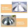 thumbnail image 3 of UPGRATOR Dome De Acero Inoxidable Para Cocina Con Mango Para Cubrir, 3 of 8