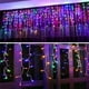 thumbnail image 3 of Decoración navideña 2023 Cortina de luces LED colgantes de 0,4 a 0,6 m, guirnalda de luces de carámbanos para exteriores, decoración de casa para Año Nuevo 2024, 3 of 5