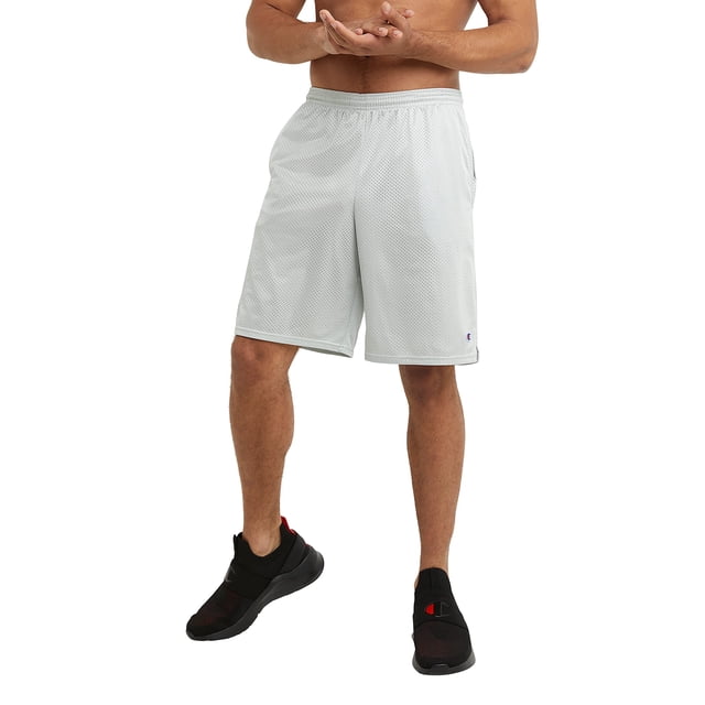 Shorts de malla para hombre Champion Athletic Gris con tiro de 23 cm 3XL