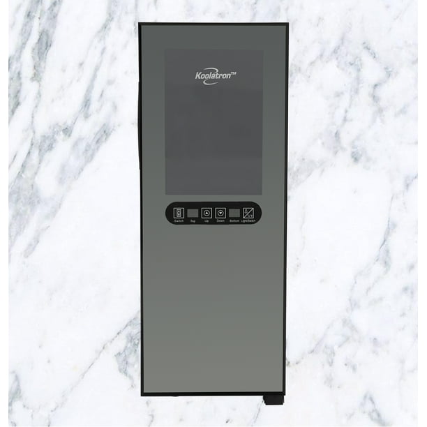 Koolatron 12 Bottle Dual Zone Wine Cooler Freestanding Wine Cellar