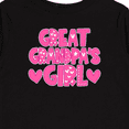 thumbnail image 4 of Inktastic Great Grandpa's Girl Granddaughter Gift Girls Long Sleeve Toddler T-Shirt, 4 of 5