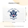 thumbnail image 3 of Coast Guard Flag, Heavy Duty Polyester Falgs, Double Sided Flags Banner With 2 Brass Grommets, 3x5ft, 3 of 9