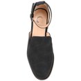 thumbnail image 5 of Journee Womens Loreta Buckle Square Toe Loafer Flats, Widths Available, 5 of 10