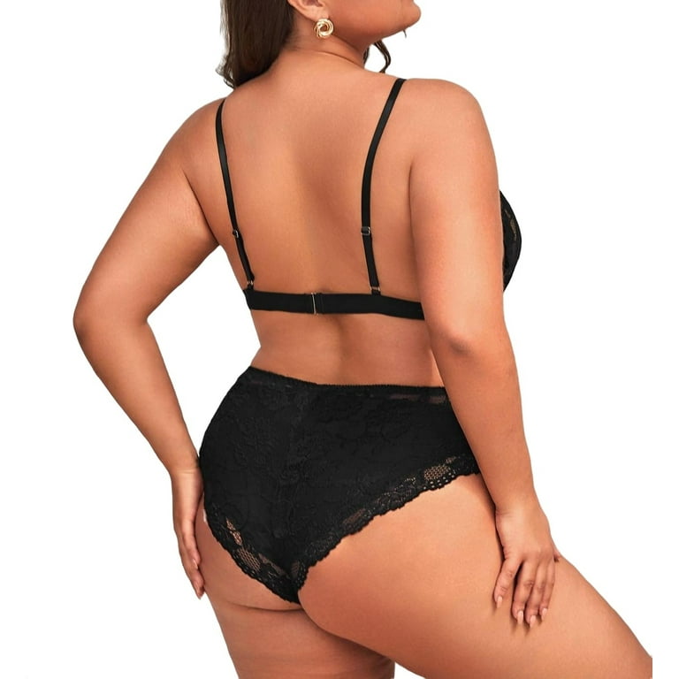 Best Quality Lingerie Femme Sexy Lingerie Black Sexy for Plus Size