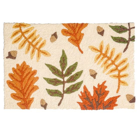 Jellybean Indoor/Outdoor Rug Bold Harvest Leaves