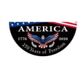 thumbnail image 6 of American Flag Outdoor Semi-Circular, 250th Anniversary 4th of July Decorations, Half Round Patriotic Banner with US Flag Design for Porch Railing, Garden Flags, 6 of 9