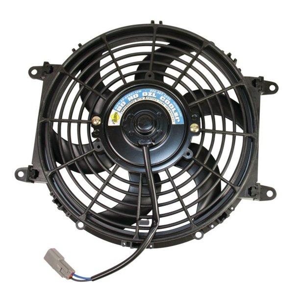 BD Diesel Replacement Xtruded Trans Cooler Fan Assembly 80 Watt 10in