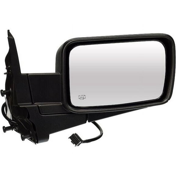 Right Passenger Side Power Mirror - with Heated Glass - without Memory - Compatible with 2006 - 2010 Jeep Commander 2007 2008 2009