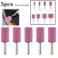 thumbnail image 4 of 5Pcs 6mm Shank Abrasive Mounted Stone Cylinder for Rotary Tool Grinding Wheel 6X35, 4 of 8