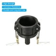 thumbnail image 4 of Adaptador de IBC Tote de Uxcell de 2" Cam Lock a conexión de 20mm, adaptador de drenaje, 4 of 5