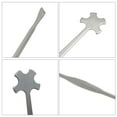 thumbnail image 3 of Sound Post Setting Tool, Stainless Steel Repair Tool Anti-Rust Silver Sound Post Setter, Easy To Insert Exercise Artists Home For Repair Tool, 3 of 8