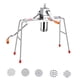 thumbnail image 5 of Máquina Para Hacer Fideos Con Doble Cojinete, Máquina Para Hacer Espaguetis Para Uso Comercial De Sobremesa, 5 Herramientas, 5 of 8