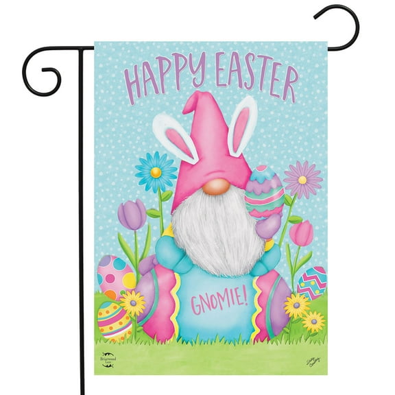Briarwood Lane Easter Egg Gnome Garden Flag