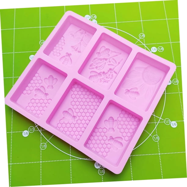 Molde De Silicona Y Acrílico Para Hacer Jabones Artesanales - 1000 Ml, Forma Redonda, Kit Caleidoscopio
