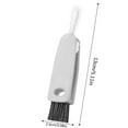 thumbnail image 2 of Brosse de Nettoyage pour Couvercle de Tasse - Récurant Design Carotte pour Bouteilles Réutilisables et Outil de Nettoyage de Cuisine Compact 13cm, 2 of 5