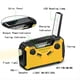 thumbnail image 3 of Radio de Emergencia con Energía Solar y Manivela, Radio AM/FM, Linterna LED, Alarma SOS, Batería Externa, Altavoz, Color Gris., 3 of 5