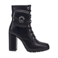 thumbnail image 5 of C&C California Women's Nixon High-Heeled Lug Sole Booties with Pouch in Black Size 7, 5 of 6