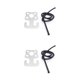 thumbnail image 4 of Naiovety Diving Hook Buckle with Bungee Steel D-Ring Parts Rope Dive Retainer Snorkeling Stainless Equipment Gear Belt Swimming 2piezas, 4 of 6