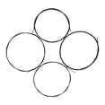 thumbnail image 3 of Cuerdas de repuesto Baoblaze de Carbono para Instrumentos Musicales de Lele 6x 4 Piezas, 3 of 8