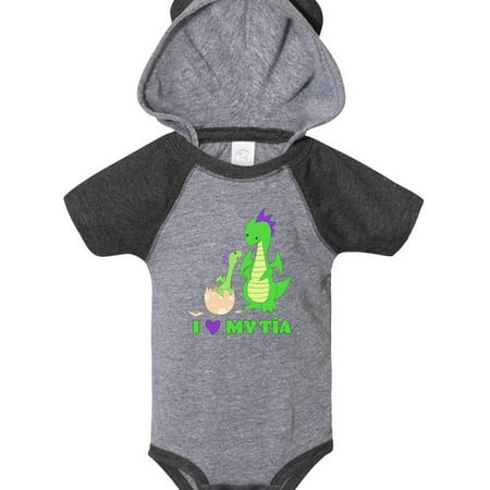

Inktastic I Love My Tía Gift Baby Boy or Baby Girl Bodysuit