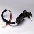 thumbnail image 4 of WINOMO Ignition Lock Cylinder Starter Switch Lock Keys for All Terrain Vehicles Motorcycle Electric Vehicles (Black), 4 of 4