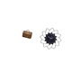 thumbnail image 5 of Estuche organizador de joyas,Organizador de joyas de madera para mujeres,hombres y niñas,Reloj de pared grande,Reloj de pared acrílico silencioso,sin tictac,Reloj de pared grande para, 5 of 8