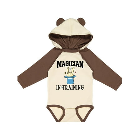 

Inktastic Future Magician In Training Gift Baby Boy Long Sleeve Bodysuit