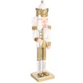 thumbnail image 3 of Christmas Wooden Cartoon Soldier Nutcracker Adorn Desktop Creative Wood Puppet Ornament, 3 of 7