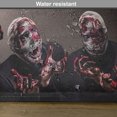 thumbnail image 6 of Ambesonne Wizard Place Mats Set of 4, Screaming Scary Zombies, Standard Size, Black, 6 of 6