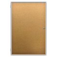 thumbnail image 2 of thornton's office supplies wall mounted enclosed bulletin board, 2 of 3