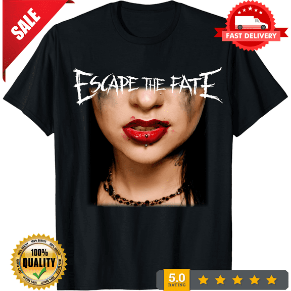 Rare Escape The Fate Band Shirt Unisex Concert S to 5XL MD470, LIMITED EDITION-TH65342