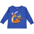 thumbnail image 3 of Inktastic Easter Cute Snake with Basket and Bunny Ears Boys or Girls Long Sleeve Toddler T-Shirt, 3 of 5