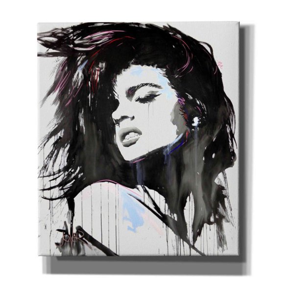 Epic Graffiti 'Aztec Heart' by Loui Jover, Canvas Wall Art, 26"x30"