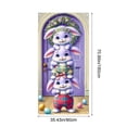 thumbnail image 3 of Décoration de Porte 复活节 180 cm x 90 cm Rideau de Fête en Polyester pour Porte d'Entrée, Mur Ou Jardin, 3 of 9