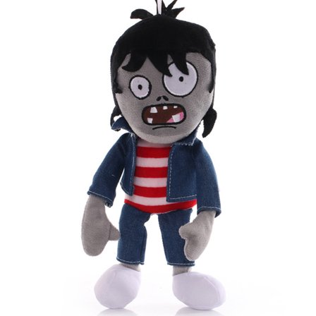 11.81-Inch The Zombie Plush Toy Game Is The Best Gift For Children And Fans On Halloween（Zombie in denim clothes）