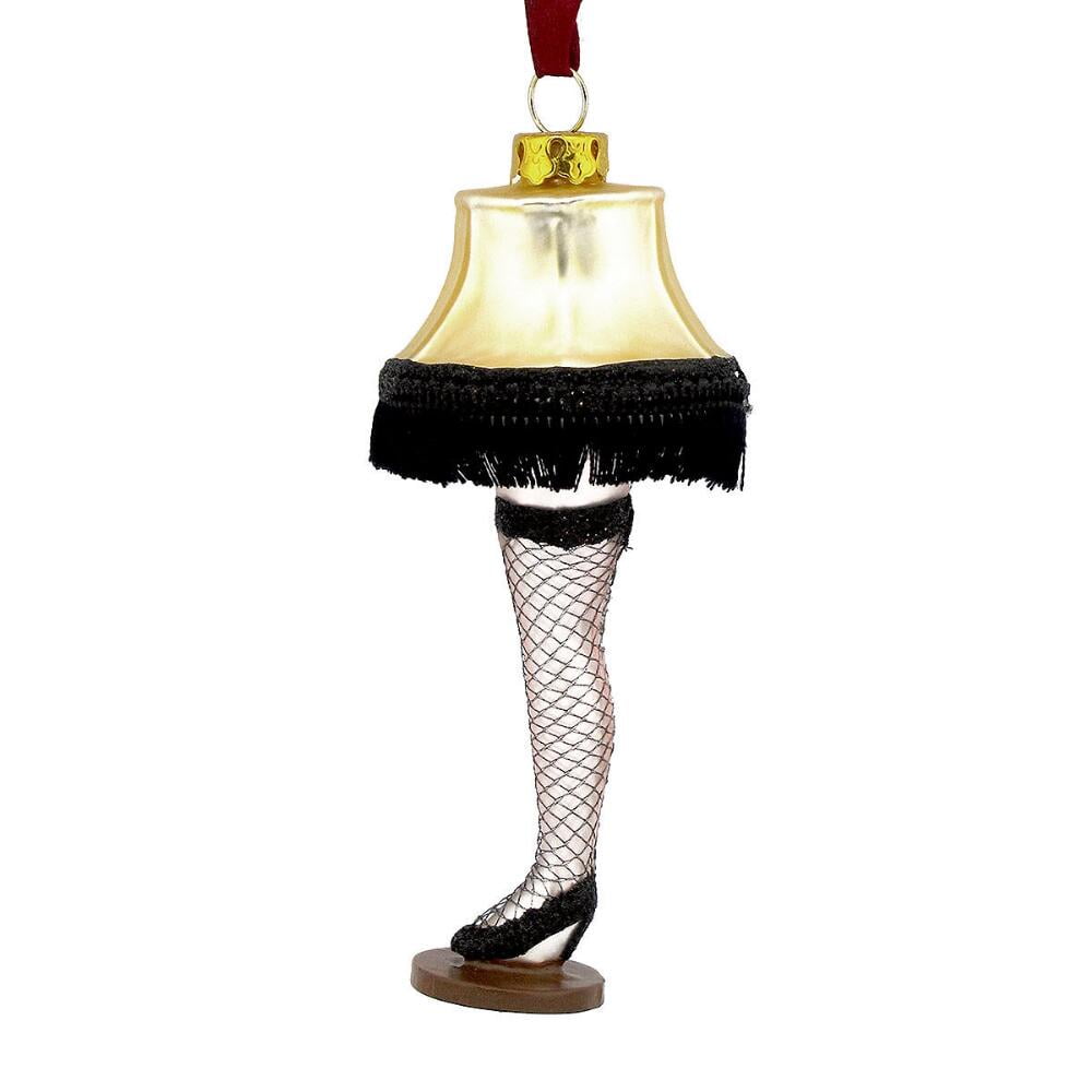 A Christmas Story Leg Lamp Glass Ornament 4&quot; Tall Holiday X-Mas Ralphie