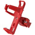 thumbnail image 1 of Portabotellas para bicicleta sin tornillos, portavasos universal para bicicleta, portabotellas giratorio de 360 ​​grados, portabotellas de agua, 1 paquete, rojo, 1 of 5