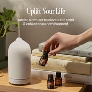 Cliganic Organic Essential Oils Set (Top 5 x 15ml) - 100% Pure Natural - Aromatherapy, Candle Making - Peppermint, Lavender, Eucalyptus, Lemongrass & Orange