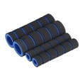thumbnail image 1 of DYNWAVECA 4in1Motorcycle Bike Cycling HandleBar Grip Brake Clutch Sponge Cover - Blue, 1 of 8
