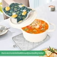 thumbnail image 3 of Yayeee Pot Holders Kitchen Heat Resistant with Pocket 7"x9.8" Cotton Oven Cooking Hot Pads, Yellow Lemons, 3 of 7