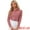 Dark Rose Pink, variant on DARING DIVA Women's Color Block Button Down Long Sleeve Work Shirt XL Solid Wine Red