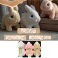 thumbnail image 6 of Bunby Realistic Bunny, Bunby - My Realistic Bunny Toy, Bunbi Realistic Bunny, Realistic Bunny That Moves, Jumping, Twitching, Shaking Ears Interactive Bunny Realistic Bunny (Bunby-White), 6 of 7