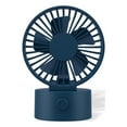 thumbnail image 3 of Ventilador inalámbrico recargable por USB Billuyoard ajustable azul oscuro, 3 of 6